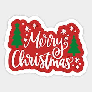 Merry Christmas Sticker